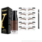 Eyebrow ointment dye waterproof quick drying natural eyebrow long-lasting travel portable set liquid eyebrow pencil ﻿