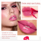 4-color tear off lip gloss is easy to color, moisturizes and lasts for a long time without sticking to the cup tear off lip gloss