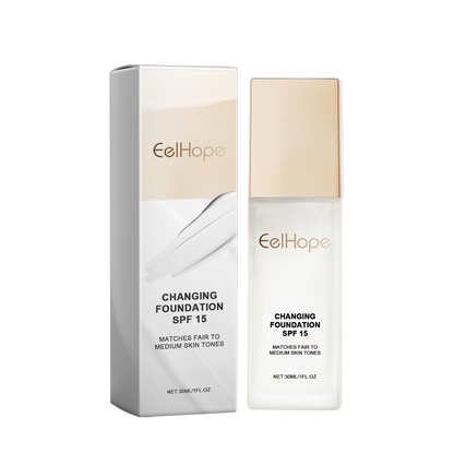 Changing Foundation, Moisturizing And Long-Lasting Natural Light Foundation To Cover Skin Blemishes