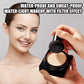 EELHOE Magic Mat Powder Puff, Invisible Pore Ivory White Natural Color With Mushroom Air Cushion On Makeup Base