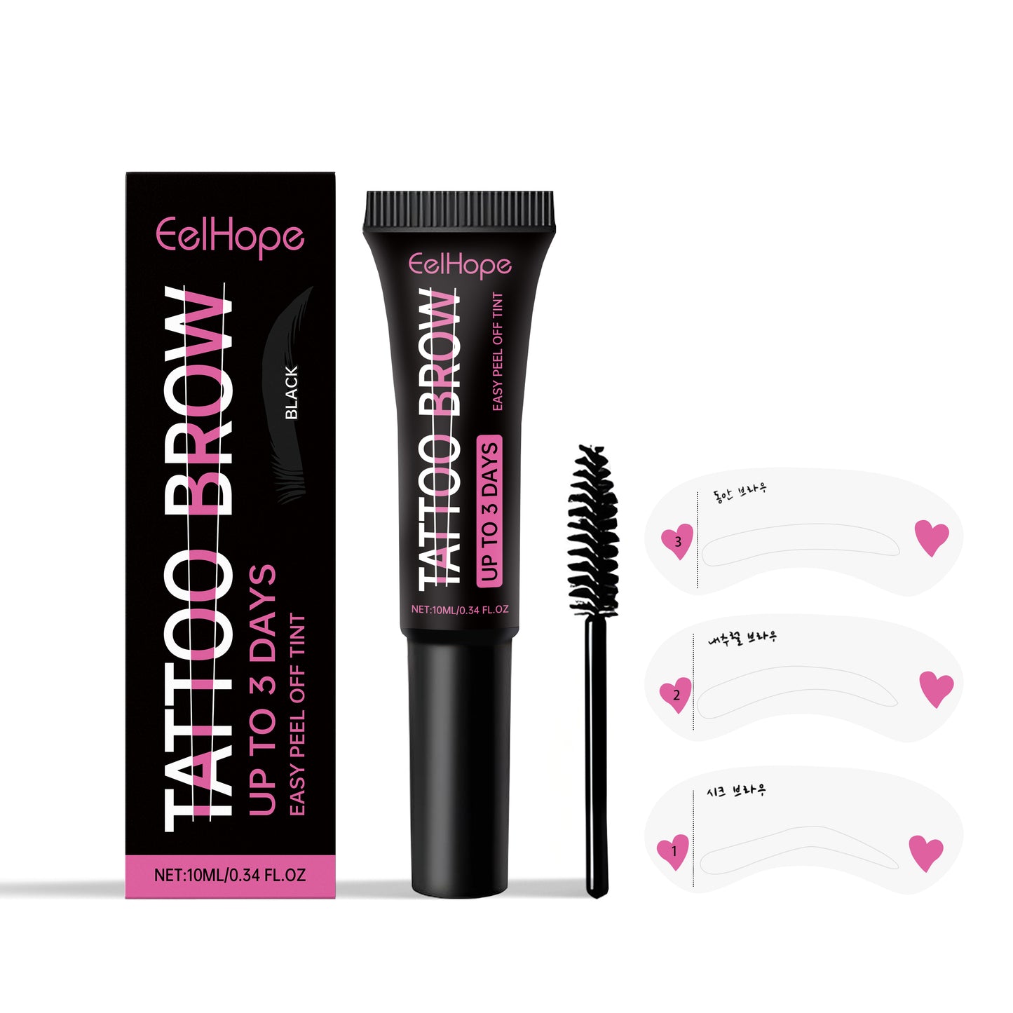 Eelhope Eyebrow Gel For Long-Lasting Natural Color Moisturizing And Nourishing Eyebrow Care