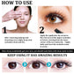 EELHOE Castor Oil Mascara Daily Natural Eyelash Curl & Curl Beauty Gentle Moisturizing Treatment