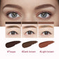 Multifunctional Eyebrow Brush Set, Filling Shaping Tinted Eyebrows Smooth Eye Brow Makeup Set