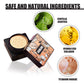 EELHOE Magic Mat Powder Puff, Invisible Pore Ivory White Natural Color With Mushroom Air Cushion On Makeup Base