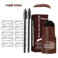Brow Print Set Quick Brow Makeup Lazy Hairline Powder Repair Natural Waterproof Contouring Shadow