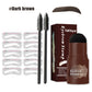 Brow Print Set Quick Brow Makeup Lazy Hairline Powder Repair Natural Waterproof Contouring Shadow