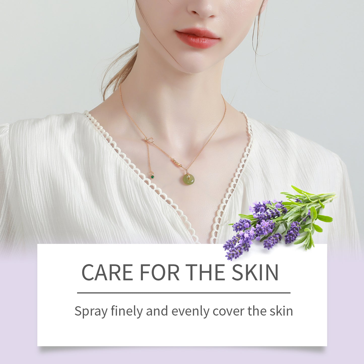 Lavender Body Perfume Spray, Lasting Fragrance Lavender Fragrance Refreshing Floral Perfume
