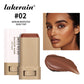 Lakerain Makeup Stick with Color Solid Essence, Long-Lasting Moisturizing Smooth Natural Bare Makeup Concealer Highlighter